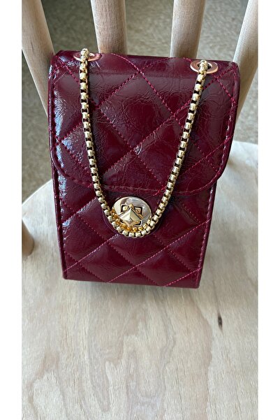 zeynepin dükkanı Mini boy zincir askılı kutu çanta ( 14*20 cm)