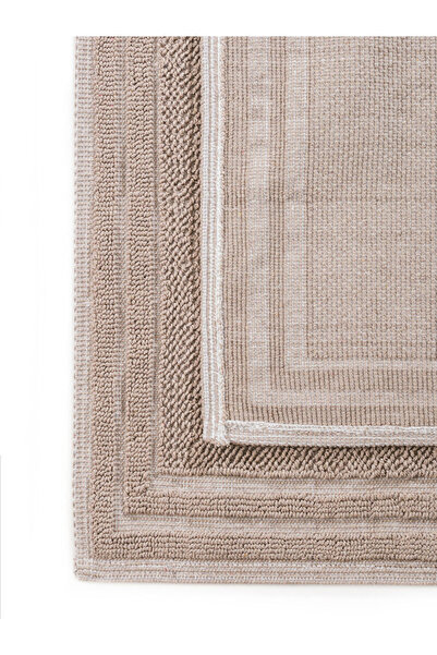 LC Waikiki Sparkling Choices from Shining Store |   Striped Bath Mat Set of 2