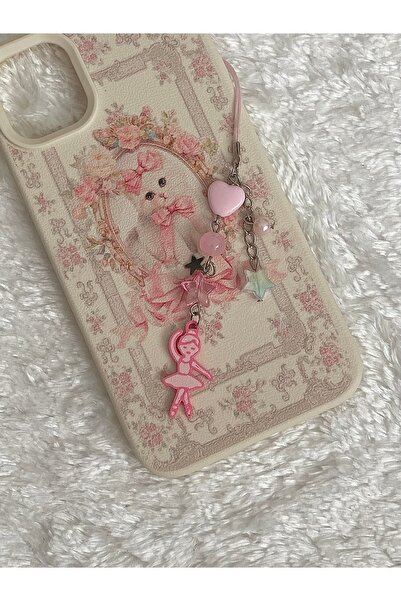 amourina Balerin Ballerina Fairycore Coquette Çanta Charmı Kamera Charmı Tele...