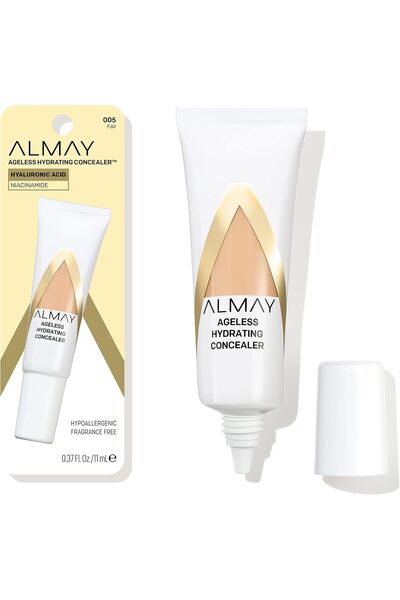 ALMAY Anti-Aging Concealer with Hyaluronic Acid, Niacinamide, Vitamins C & E, 005 Fair (Pack of 1)