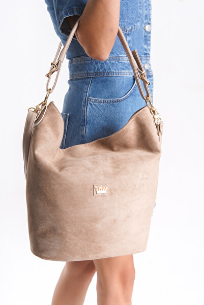 Solo Bag Women's Suede Soft Shoulder Handle Crossbody Bag