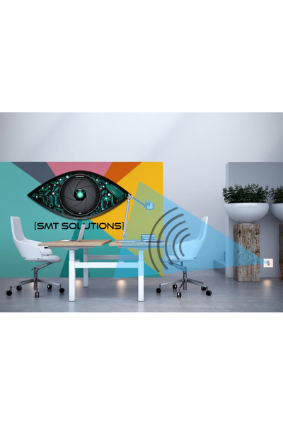 SMT SECURITY Universal Spy Microphone Mount – Compatible with Sockets, Wall Lamps & Switches