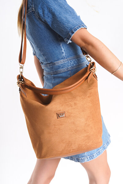 Solo Bag Women's Suede Soft Shoulder Handle Crossbody Bag