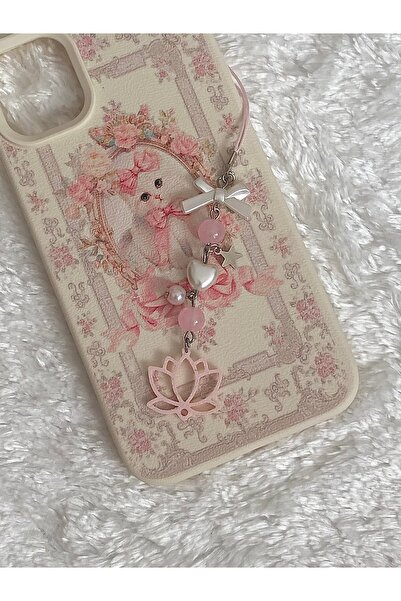 amourina Fiyonklu Lotus Fairycore Coquette Telefon Charmı Çanta Charmı Kamera...