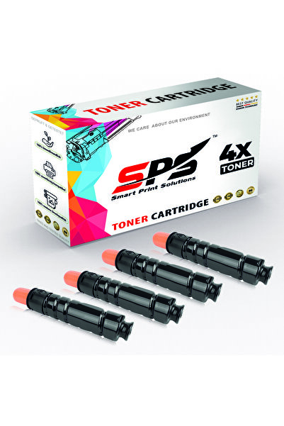 Smart Print Solutions خراطيش حبر متوافقة مع SPS لطابعات كانون | C-EXV32BK | 4 خراطيش حبر أسود | 20,000 صفحة