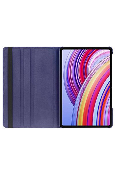 Nezih Case Huawei Honor Pad 10 12.1 İnç Uyumlu 360 Dönebilen Standlı Suni Deri Tablet Kılıfı