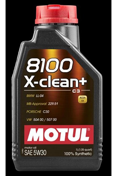 Motul Engine Oil 8100 X-CLEAN+ 5W-30, 1 Liter