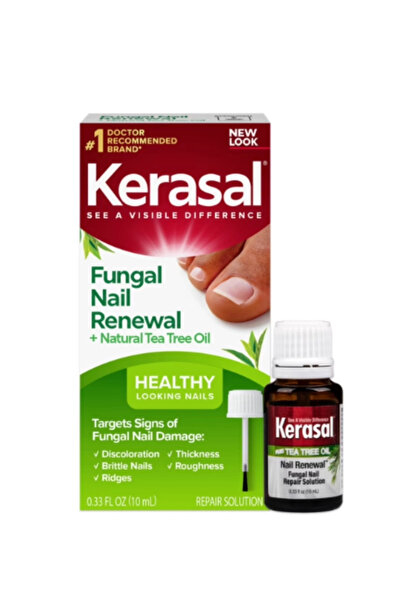 Kerasal See A Vısıble Dıfference Fungal Nail Renewal + Naturel Tea Tree Oil T...