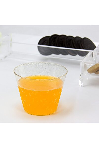 Slasa صينية تقديم البسكويت المصنوعة من الأكريليك الشفاف - عرض على شكل حرف V ل...