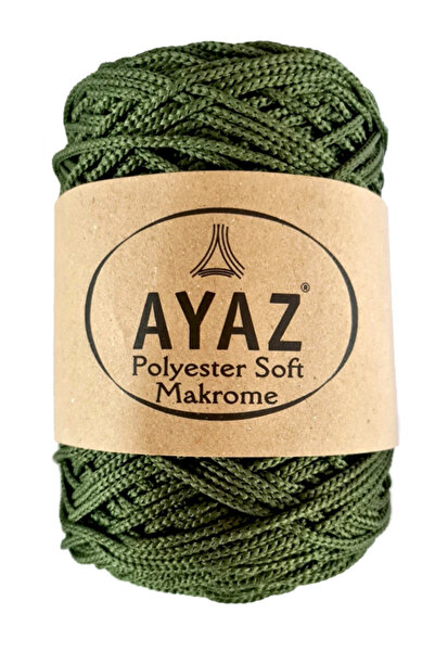 Ayaz Polyester Soft Macrame Cord 1530 Emerald