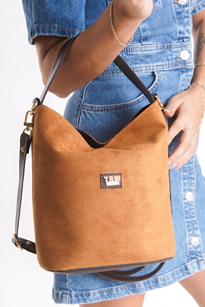 Solo Bag Women's Suede Soft Shoulder Handle Crossbody Bag