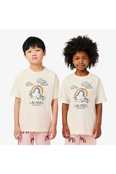 Lacoste Printed Cotton T-shirt - TJ8432-00-XFJ