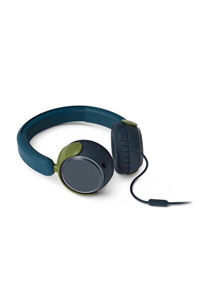 Philips TAK2000CT/00 Kablolu Kulak Üstü Çocuk Kulaklığı - Kristal Deniz Mavisi