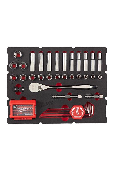 Milwaukee Set de inserție din spumă cu chei tubulare pentru cutia cu sertare ...