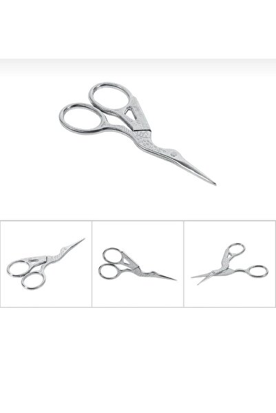 karantuhafiye Swan Model Promise Engagement Scissors / Silver