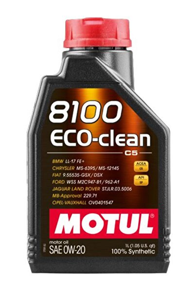 Motul Ulei de motor sintetic 8100 -CLEAN 0W20, 1 litru