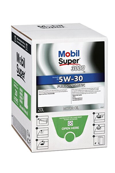 Mobil Ulei de motor sintetic Super 3000 Formula FE 5W30, 20 litri, ambalaj cutie