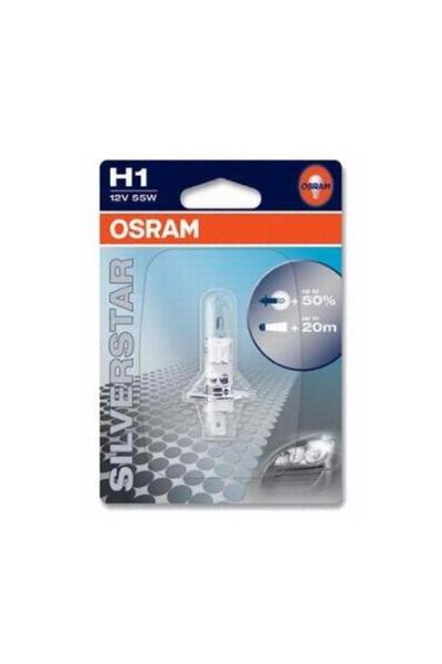 Osram Bec Auto Silverstar H1 12V 55W, Cod 64150SVS-01B