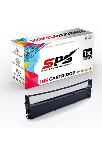 Smart Print Solutions خراطيش شريط حبر متوافقة مع SPS لطابعات إبسون | LQ-350 | لون أسود واحد | إنتاجية تصل إلى 60,000 صفحة