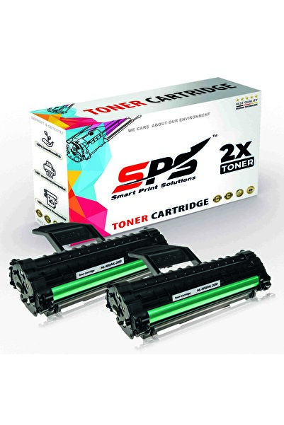 Smart Print Solutions خراطيش حبر متوافقة مع SPS لطابعات سامسونج | ML-1610 | 2 لون أسود | إنتاجية تصل إلى 2000 صفحة