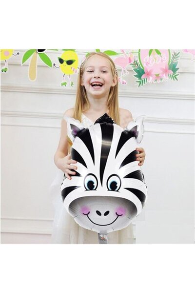 gifttime بالون زيبرا فويل (55 سم)
