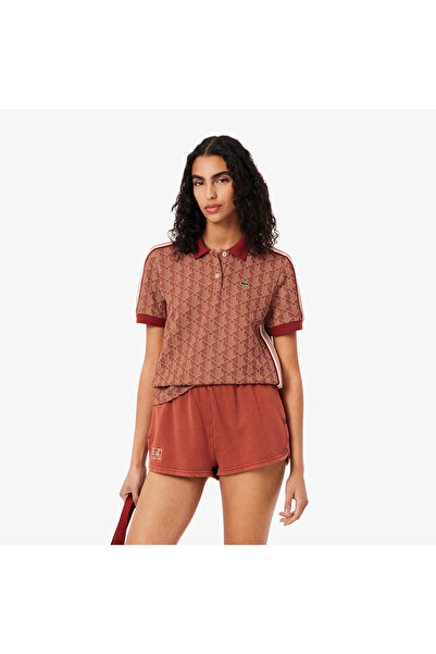 Lacoste قميص بولو جاكار بقصّة Slim Fit - DF3364-00-GTI