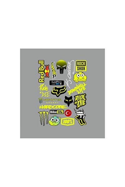 ALL FOUR MOUNTAİN Bisiklet Sticker Seti