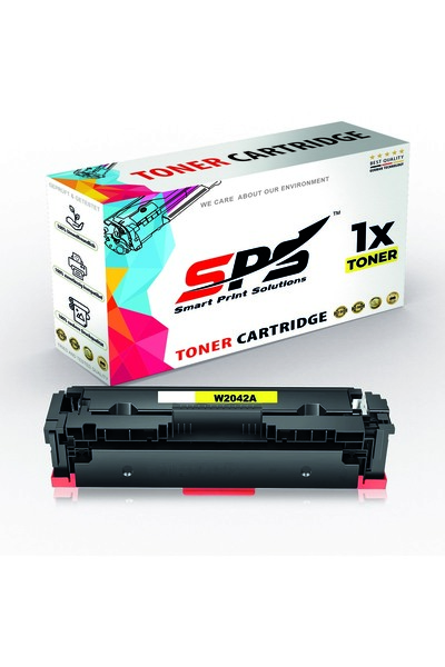 Smart Print Solutions SPS Compatible Toner Cartridges for HP | W2042A 416A | 1x Yellow | Yield upto 2,400 Pages