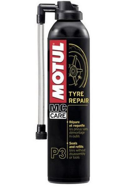 Motul Soluție pentru Repararea Anvelopelor P3 Tyre Repair, 300 ml