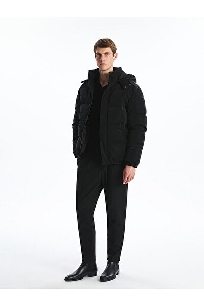 LC Waikiki Izr Нов сезон Удобна мъжка пухена яке с качулка