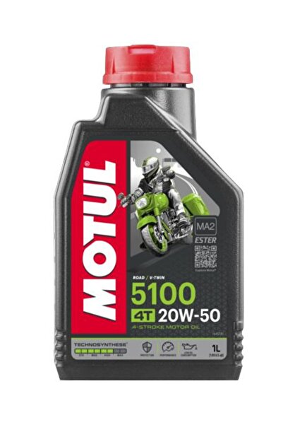 Motul Ulei de motor sintetic 4T 5100 20W50, 1 litru