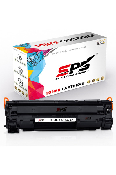 Smart Print Solutions خراطيش حبر متوافقة مع SPS لطابعات HP | CRG-737 | لون أس...