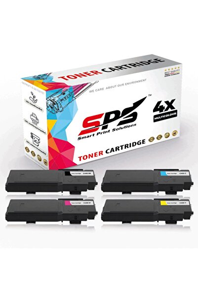 Smart Print Solutions خراطيش حبر متوافقة مع SPS لطابعات زيروكس | C400 | 4 ألو...