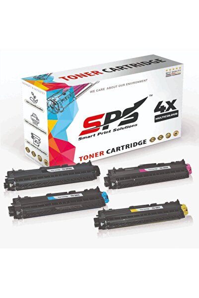 Smart Print Solutions خراطيش حبر متوافقة مع SPS لطابعات Brother | TN-261 | 4 ألوان متعددة | إنتاجية تصل إلى 2500 صفحة