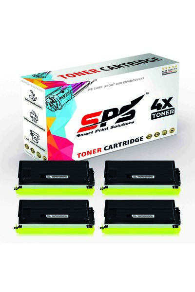 Smart Print Solutions خراطيش حبر متوافقة مع SPS لطابعات Brother | TN-460 | 4 ...