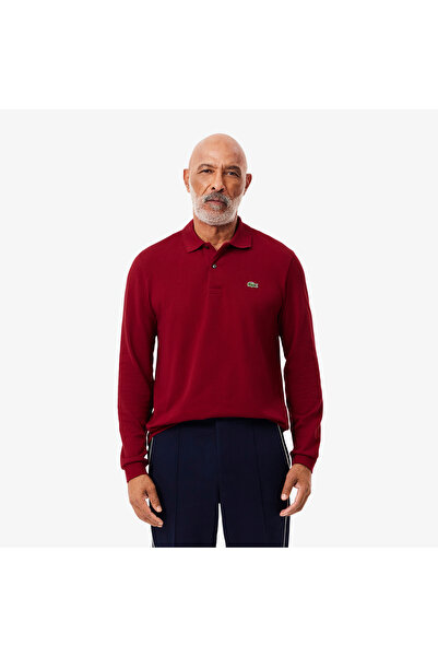 Lacoste قميص بولو كلاسيكي بأكمام طويلة مقاس L.12.12 - L1312-00-476