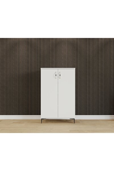 ASES Esl 001 Çok Amaçlı Dolap Çift Kapaklı Dolap Ayakkabılık