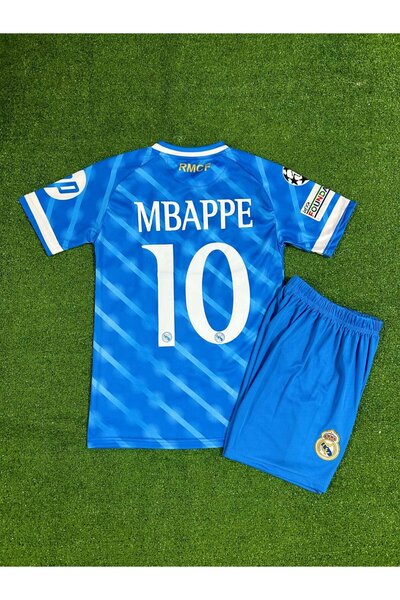 SPECİAL ARENA Real Madrid 2025/26 Yeni Sezon Kylian Mbappe Alternatif Çocuk F...