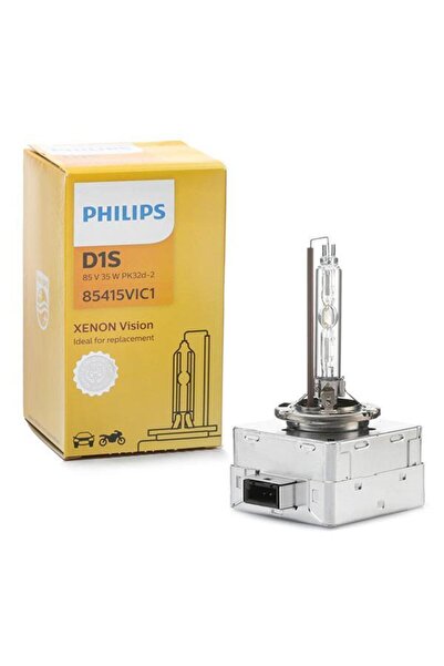 Philips Bec Xenon Vision D1S pentru Fază Lungă, 85V, 35W, 4300K, Pk32d-2