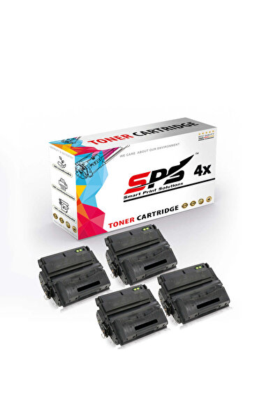 Smart Print Solutions خراطيش حبر متوافقة مع SPS لطابعات HP | Q5942X 42X | 4 خ...