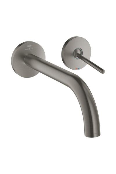 Grohe صنبور حوض غسيل بفتحتين من نوع Atrio Br.Hard Graphite – 29406AL0