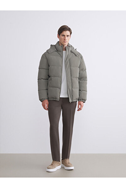 LC Waikiki Ανδρικό πουπουλένιο παλτό İzr New Season Comfortable Fit K με κουκούλα