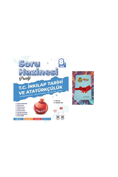 Nartest Yayınları 8. Sınıf Prestij T.c. İnkılap Tarihi Ve Atatürkçülük Soru HAZNESİ (DEFTER HEDİYE)