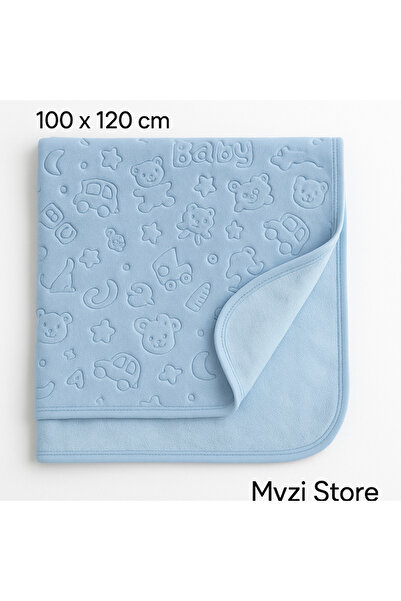 MYZİ STORE Baby Kids Newborn Blanket - (100X120 Cm, 100% Cotton – Skin-Friendly)