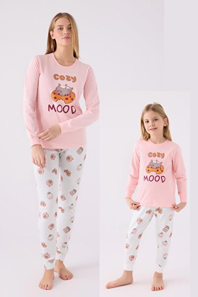 Rolypoly Anne Kız Pijama Kombini, Anne ve Çocuk Pijamalar Ayrı Ayrı Fiyatlandırılır