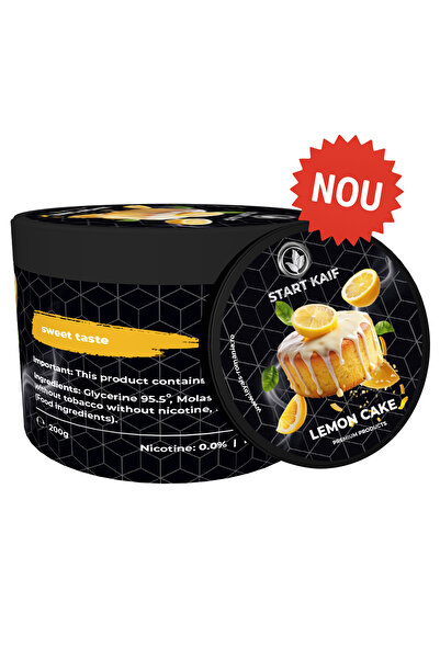 Start Kaif Aroma Narghilea StartKaif, Lemon Cake, din celuloza, fara nicotina...