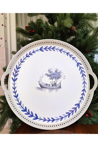 Madame Coco Savai̇s Round Tray