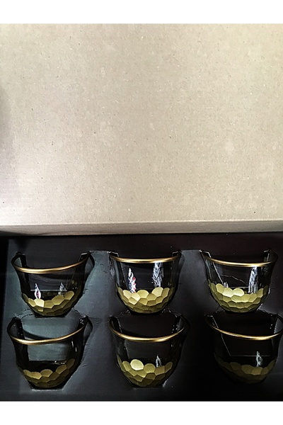 DECOSTYLE 6 Pieces of Myrrh Cups, Serving Cups, Zamzam Cups