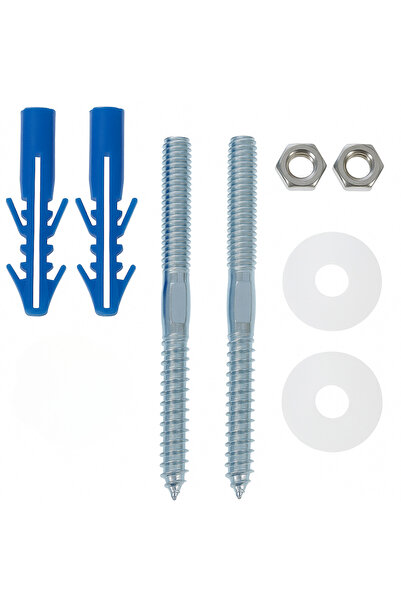 DESIPHON Lavabo Montaj Vidası Seti – Paslanmaz Çelik, Dayanıklı ve Uzun Ömürl...