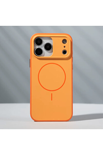 OSG İphone 17 Pro Max Uyumlu Magsafe Destekli Sararmaz Ultra Lüx Premium Parm...